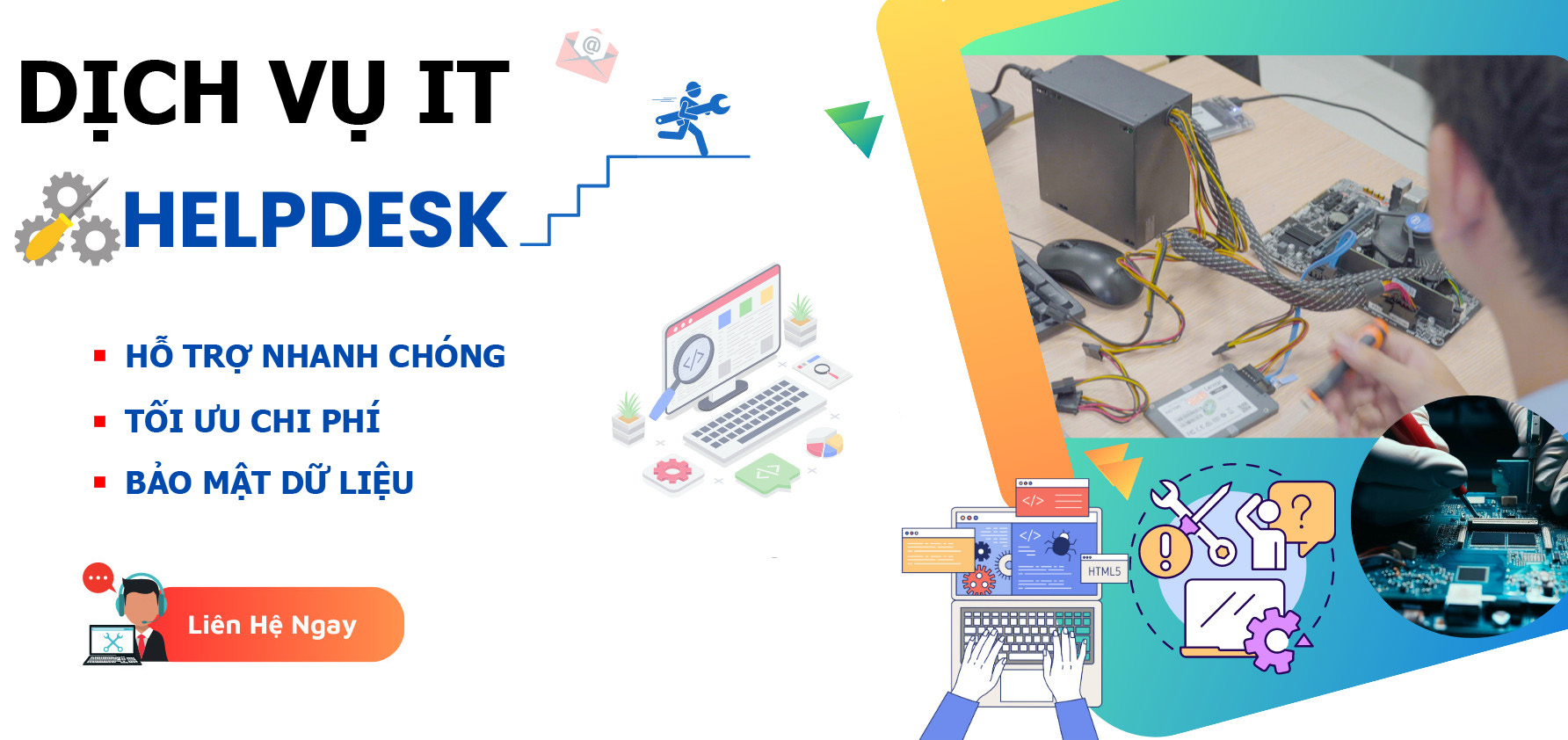 “IT HelpDesk” HỖ TRỢ NGƯỜI DÙNG MÁY TÍNH PHỔ THÔNG