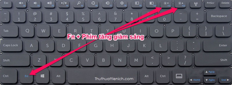 Hướng dẫn điều chỉnh tăng, giảm sáng màn hình máy tính, laptop, PC